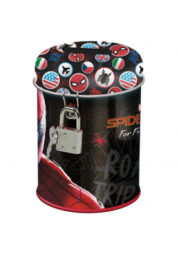 Skarbonka z kłódką Spider-Man 13 DERFORM