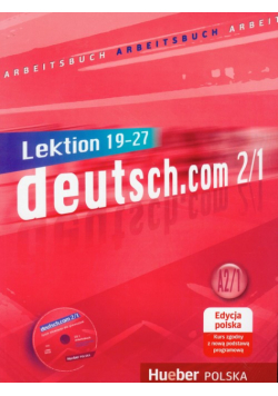 deutsch.com 2/1 Arbeitsbuch z płytą CD