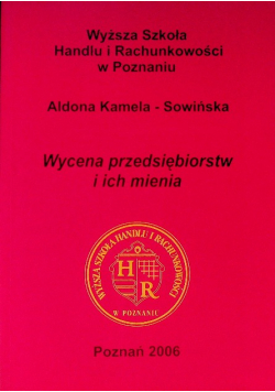 Wycena przedsiębiorstw i ich mienia