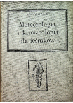 Meteorologia i klimatologia dla leśników