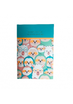 Notes A5 Leniwce i Lamy Tick Tock ROZETTE
