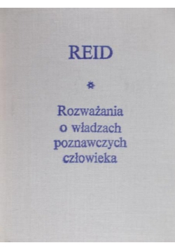 Rozważania o władzach poznawczych człowieka