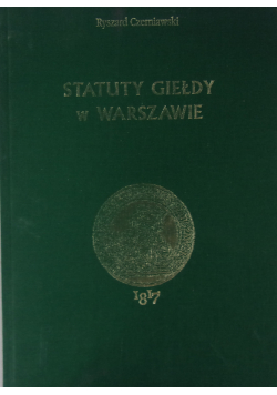 Statuty  Giełdy w Warszawie