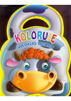 Koloruję według wzoru Krowa