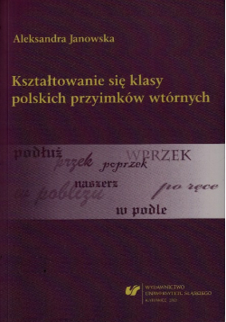 Kształtowanie się klasy polskich przyimków wtórnych
