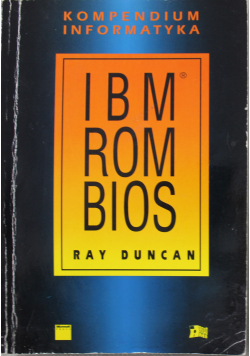 Kompedium informatyka IBM ROM BIOS