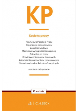 Kodeks pracy oraz inne akty prawne