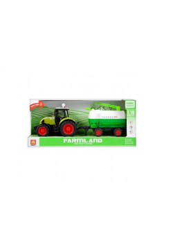 Traktor z akcesoriami światło/dźwięk