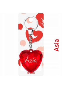 Brelok Serce Asia