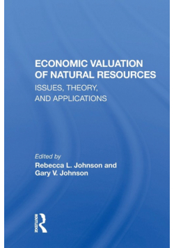 Economic Valuation Of Natural Resources