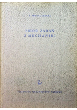 Zbiór zadań z mechaniki