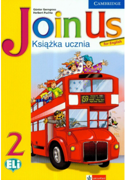 Join Us 2 książka ucznia z płytą CD