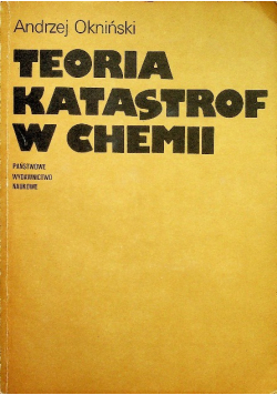 Teoria katastrof w chemii