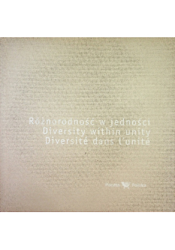 Różnorodność w jedności