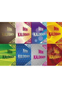 Kalendarz 2022 kiesz. MINI opr. karton SK10 mix