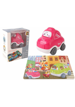 Auto puzzle Przygoda drogowa taxi