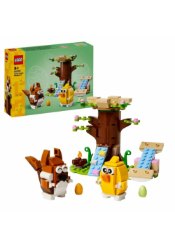 LEGO(R) ICONIC 40709 Wiosenny plac zabaw dla zwierz