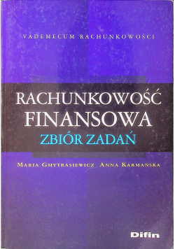 Rachunkowość finansowa Zbiór zadań