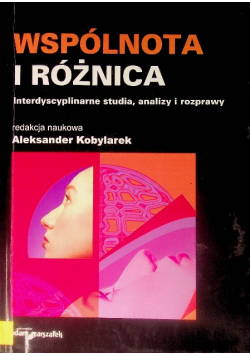 Wspólnota I Różnica