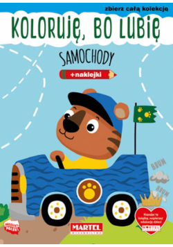 Koloruję, bo lubię. Samochody z naklejkami