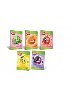 Zeszyt A5/16K kratka Fruity (20szt)