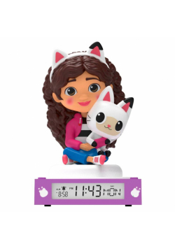 Lampka 3D z budzikiem Gabby's Dollhouse GD00095