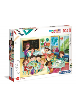 Puzzle 104 Maxi SuperColor My Classroom