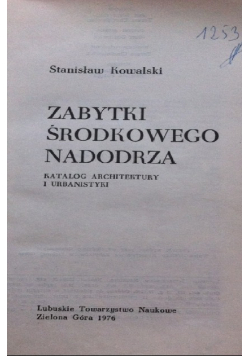 Zabytki Środkowego Nadodrza