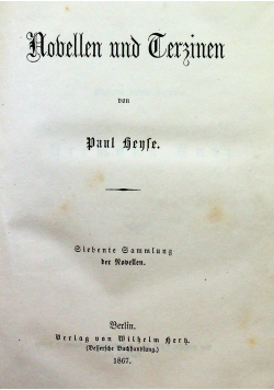 Nobellen und Terzinen 1867 r