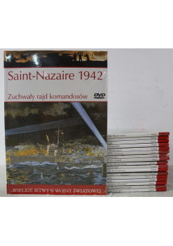 Wielkie Bitwy II Wojny Światowej 18 Tomów + płyty DVD