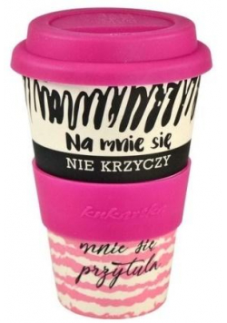 Kubek bambusowy BM-012 Mnie się przytula