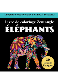 Éléphant Zentangle