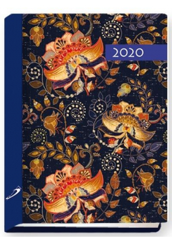Terminarz 2020 B7 Kolorowy ornament