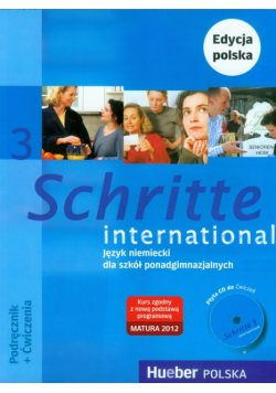 S. - Schritte international 3 Podręcznik z ćwiczeniami + CD / Zeszyt maturalny