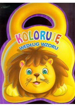 Koloruję według wzoru Lew