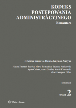 Kodeks postępowania administracyjnego Komentarz
