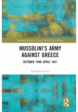 Mussolini's Army against Greece
