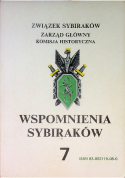 Wspomnienia Sybiraków Tom 7