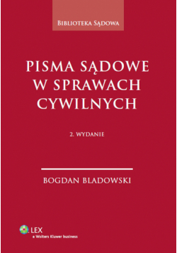 Pisma sądowe w sprawach cywilnych