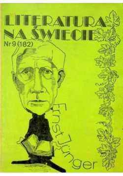 Literatura na świecie Nr 9 / 86
