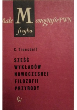 Sześć wykładów nowoczesnej filozofii przyrody