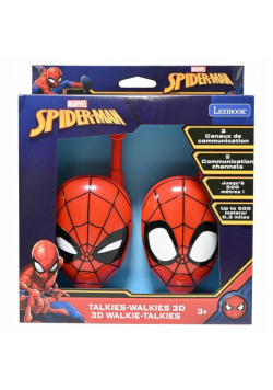 Krótkofalówki 3D Spiderman Lexibook TW18SP