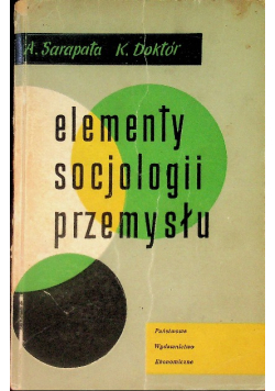 Elementy socjologii przemysłu
