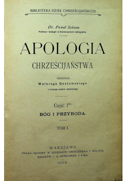 Apologia chrześcijaństwa 1905 r