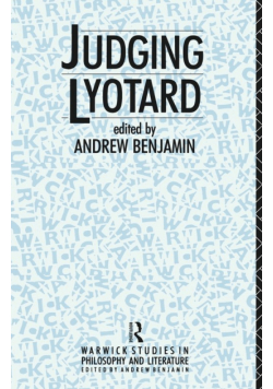 Judging Lyotard