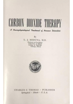 Carbon dioxide therapy