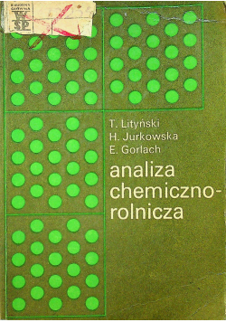 Analiza chemiczno rolnicza