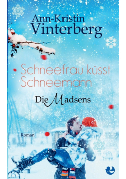 Schneefrau küsst Schneemann