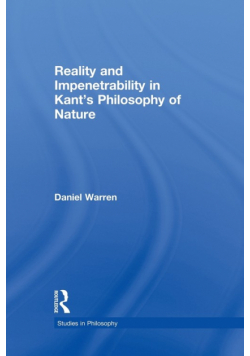 Reality and Impenetrability in Kant's Philosophy of Nature