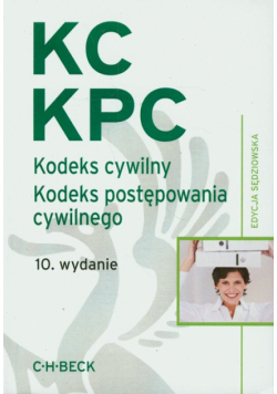 Kodeks cywilny Kodeks postępowania cywilnego edycja sędziowska